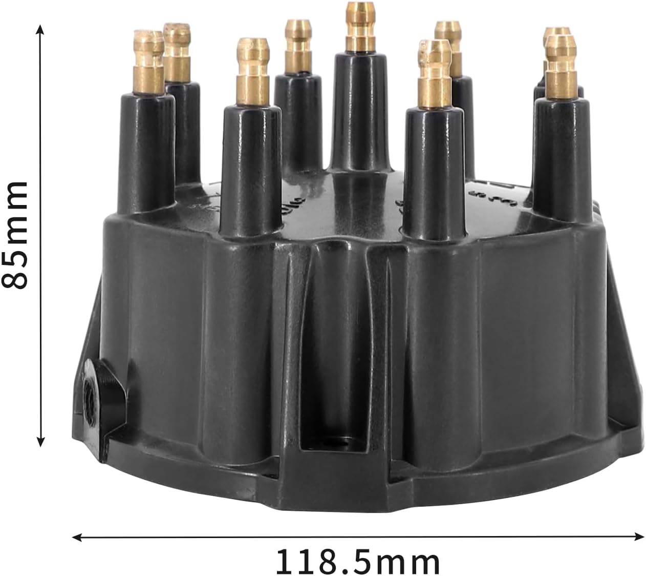 Distributor Cap and Ignition Rotor Kit 805759Q3 805759T3 805759T1 Replacement for MerCruiser 5.0L 5.7L 7.4L 8.2L 350 V8 Engines with Thunderbolt IV and V HEI Ignitions