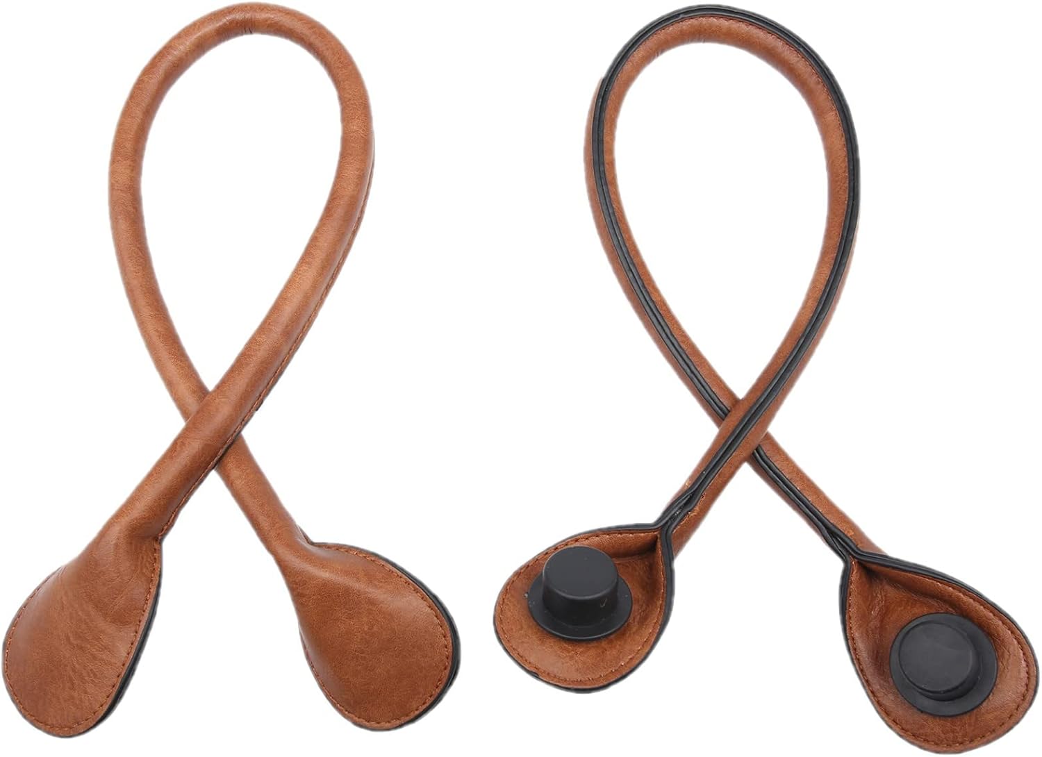 Jen & Co. Versa Tote Strap, Cheetah-Dark Silver - Vegan Leather Replacement Purse Bag Straps for Versa Tote Bags