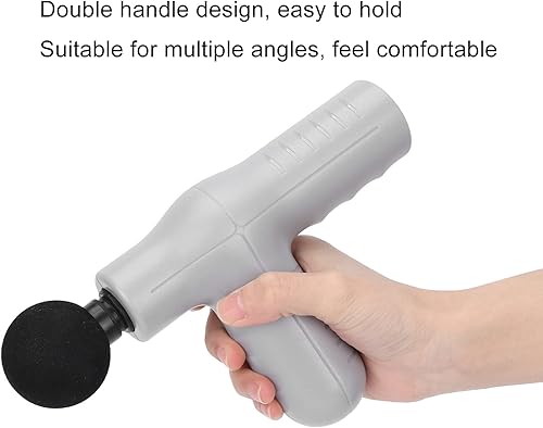 Miniatura 6 de Pistola de masaje de tejido profundo, masajeador muscular de percusión para aliviar el dolor, masajeador de espalda corporal de mano con 4 masajes