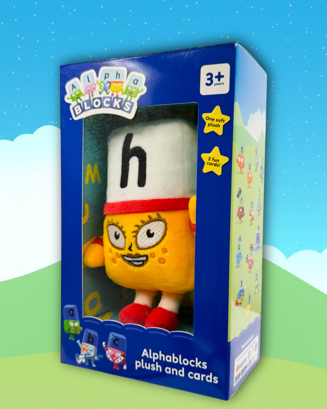 Antertoys Alphablocks Plush & Cards (Alphablocks H)