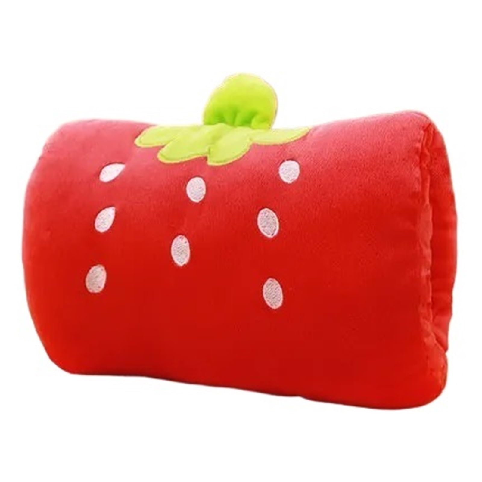 Kids Winter Cartoon Plush Toys Hand Warmer Cartoon Animals Soft Pillow Hand Hold Warm Cushion Gift.(Red)
