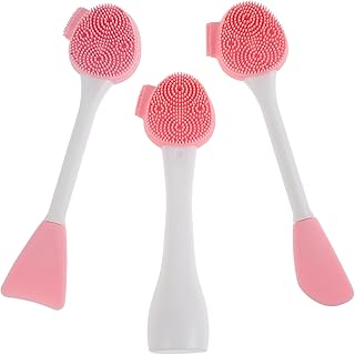 3pcs Silicone Facial Cleansing Brush Set Manu...