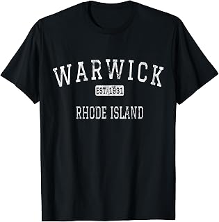 Warwick Rhode Island RI Vintage T-Shirt