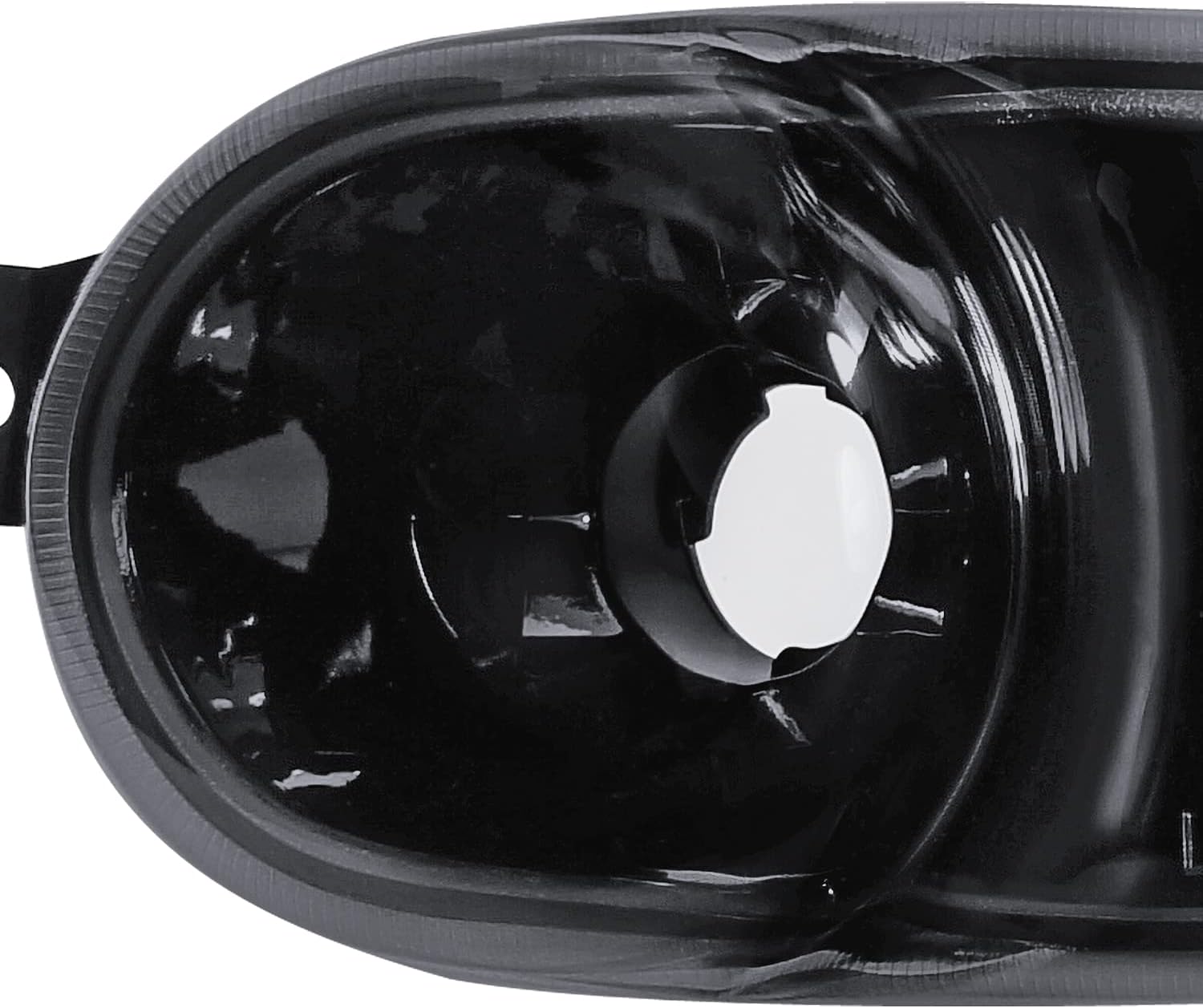 SPEC-D TUNING Glossy Black Housing Light Smoke Lens LED Halo Projector Headlights + Bumper Lights Compatible with 2001-2006 GMC Yukon Denali Models, 2002-2007 GMC Sierra, Left + Right Pair Headlamps