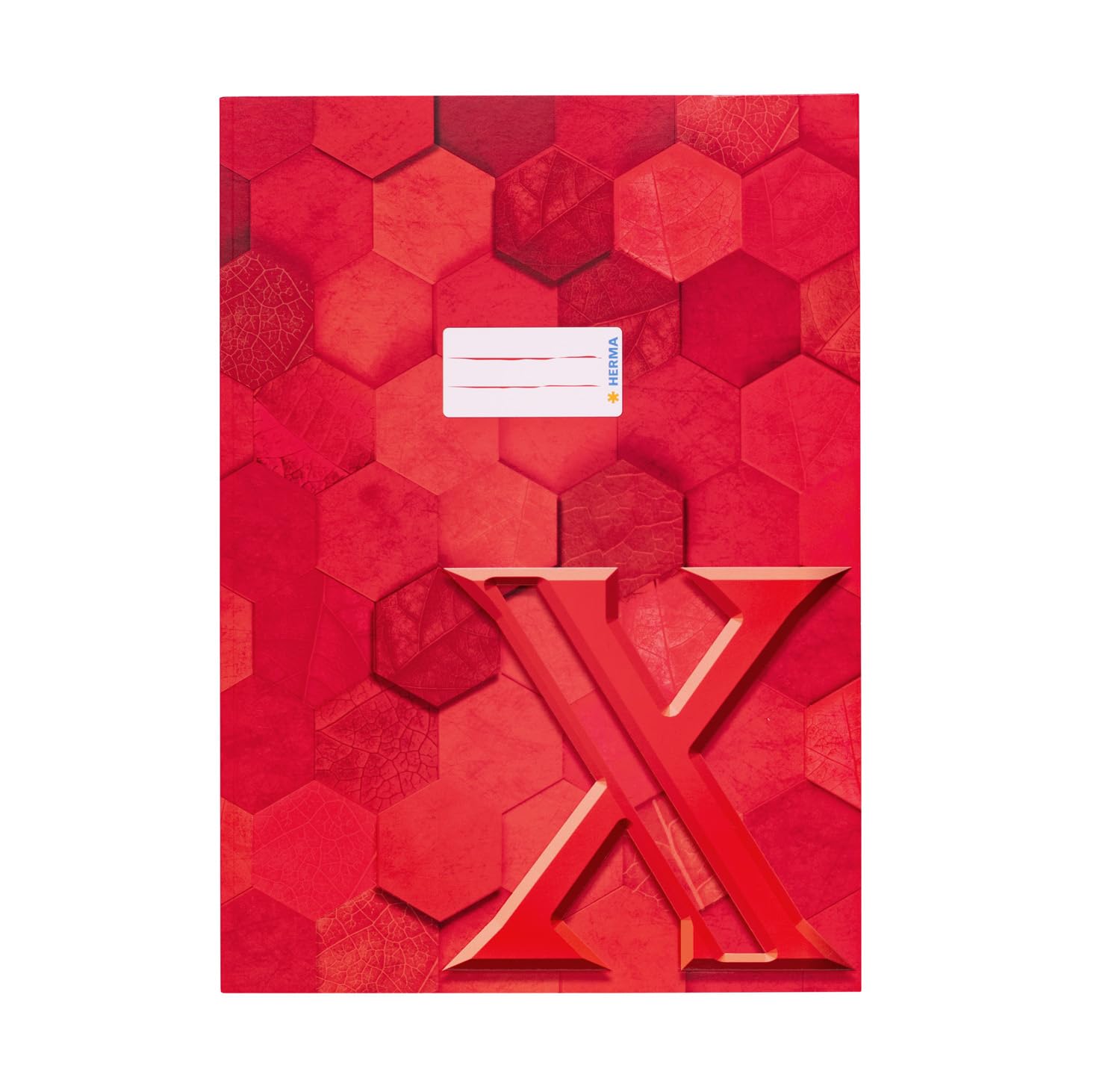 HERMA 20083 Notebook Cover A4 Cardboard Red, Pack of 10