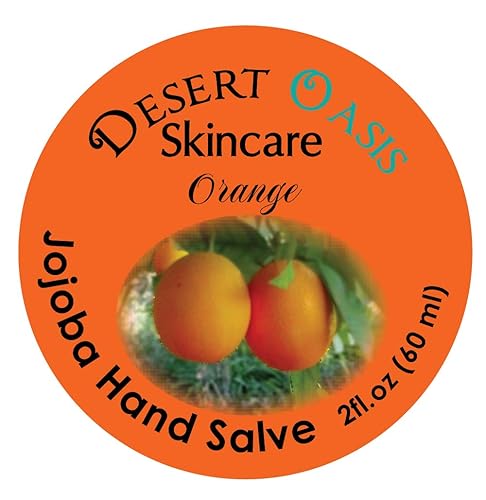 Miniatura 4 de Aceite de jojoba orgánico 100% puro. Tamaño de viaje 1 oz más bálsamo de manos naranja con más del 50% de aceite de jojoba. 100% natural (1 fl