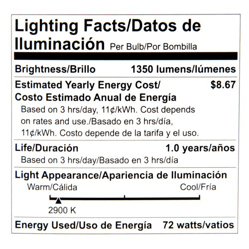 Philips 428805 Halogen Par38 90 Watt Equivalent Dimmable Flood Standard Base Light Bulb, 4-Pack #TOP4