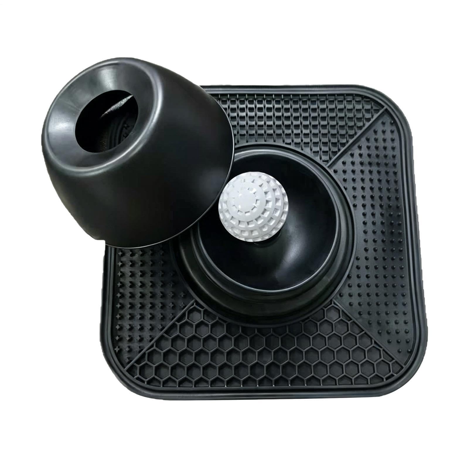 Gamelle anti-glouton pour chien en silicone premium - Design durable pour grande race