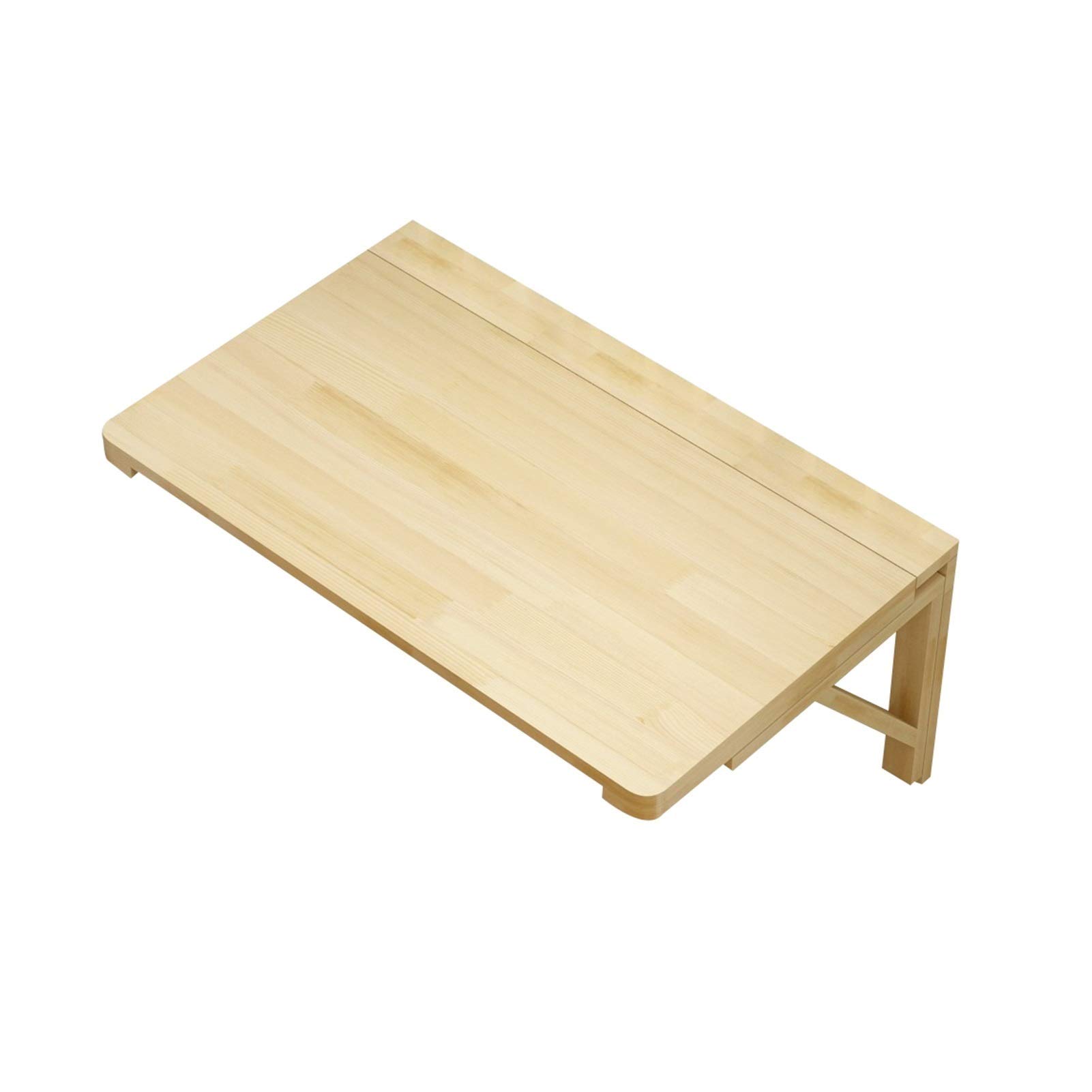 Tavolo da lavoro pieghevole in legno da parete, salvaspazio, per balconi, cucine e scrivanie, tavolo da pranzo semplice, 16 (70 x 40 cm)