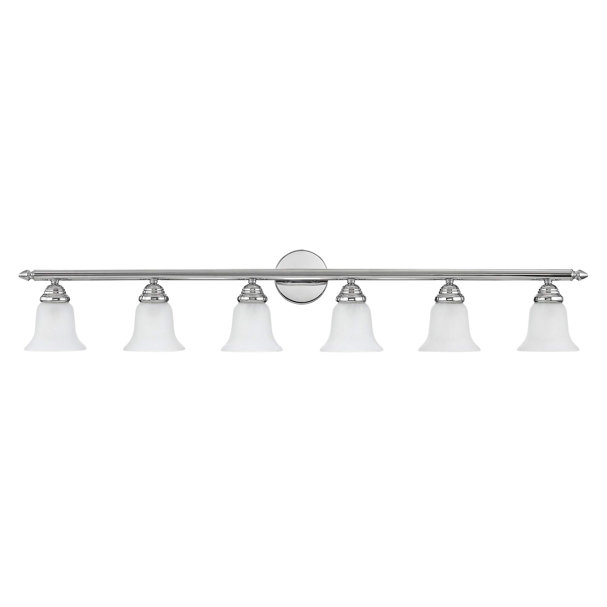 Livex Lighting 1066-05 Neptune 6-Light Bath Light, Chrome