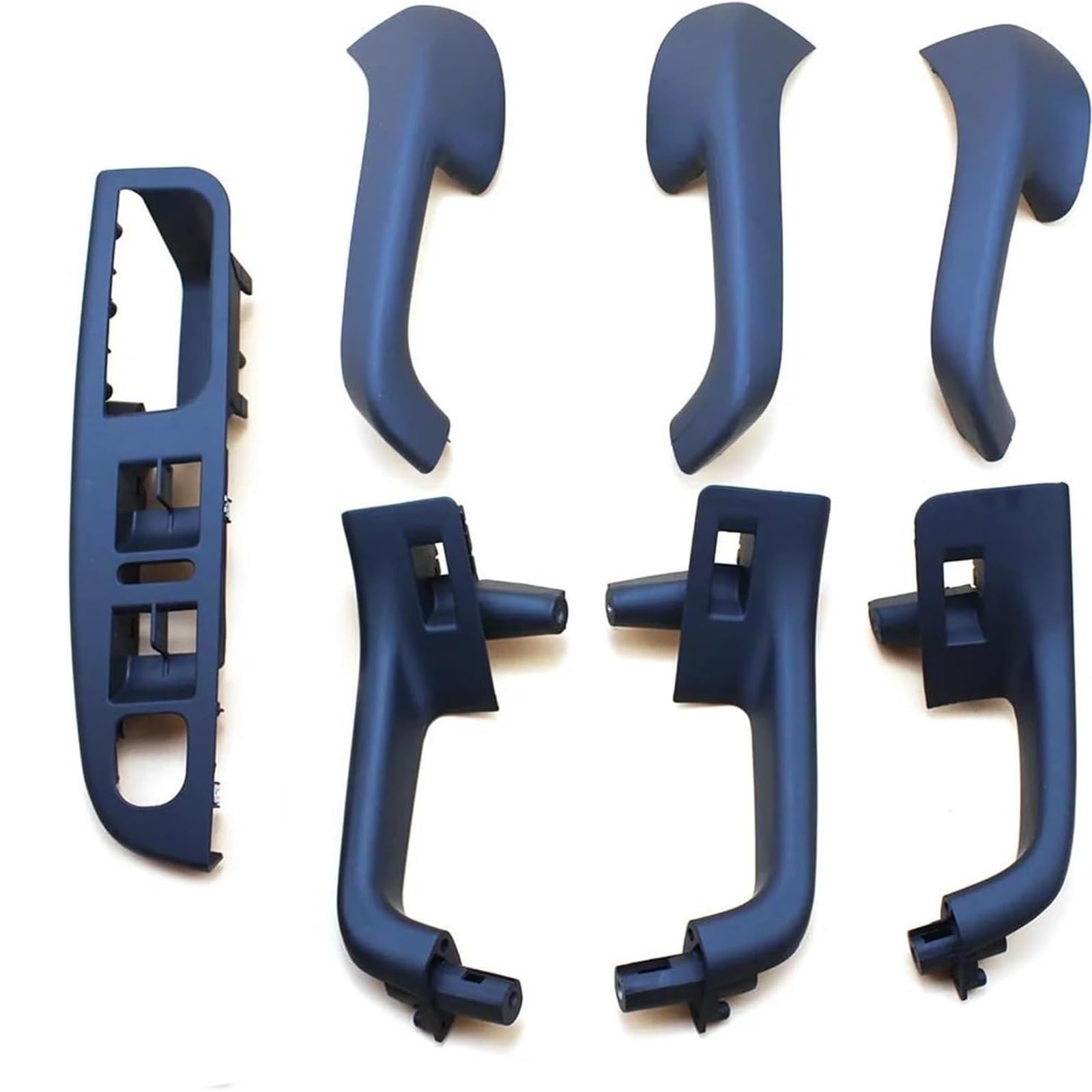 Zoinary One Color Car Inner Handle Nterior Door Handle For Vw For Jetta For Golf 5 Gti Mk5 2006-2009 7Pcs/Set Black Interior