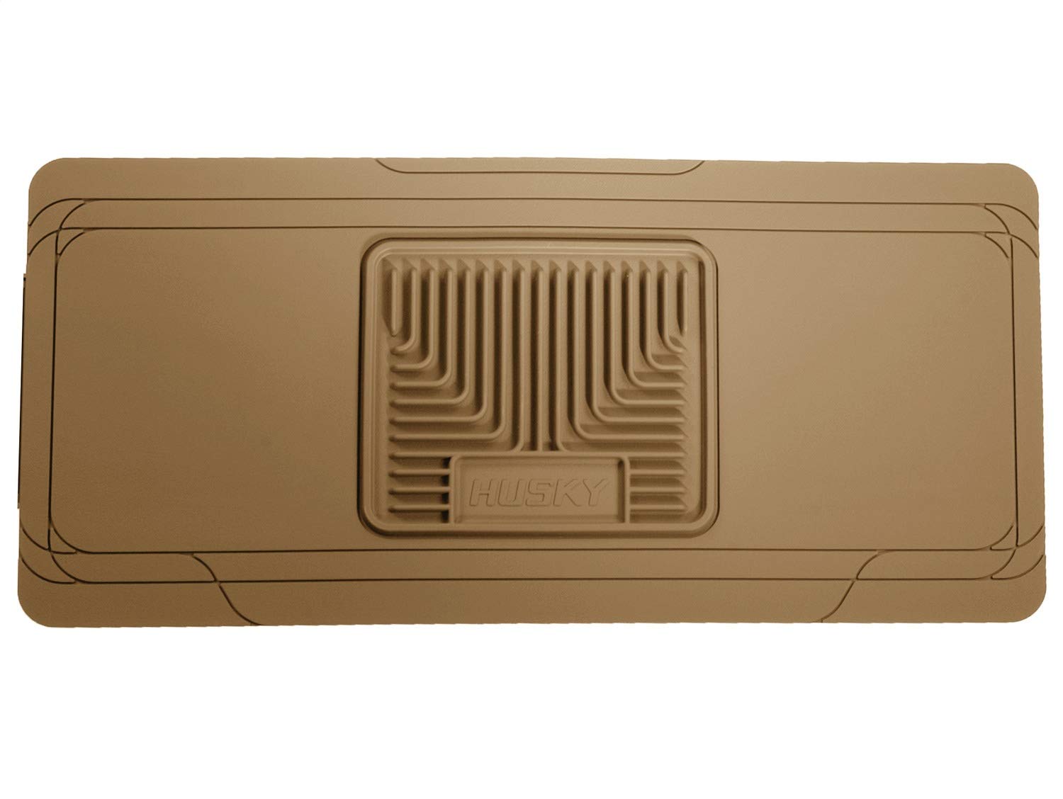 Husky Liners - 53003 Center Hump Floor Mat Fits 92-99 C1500 Suburban/C2500 burban Tan