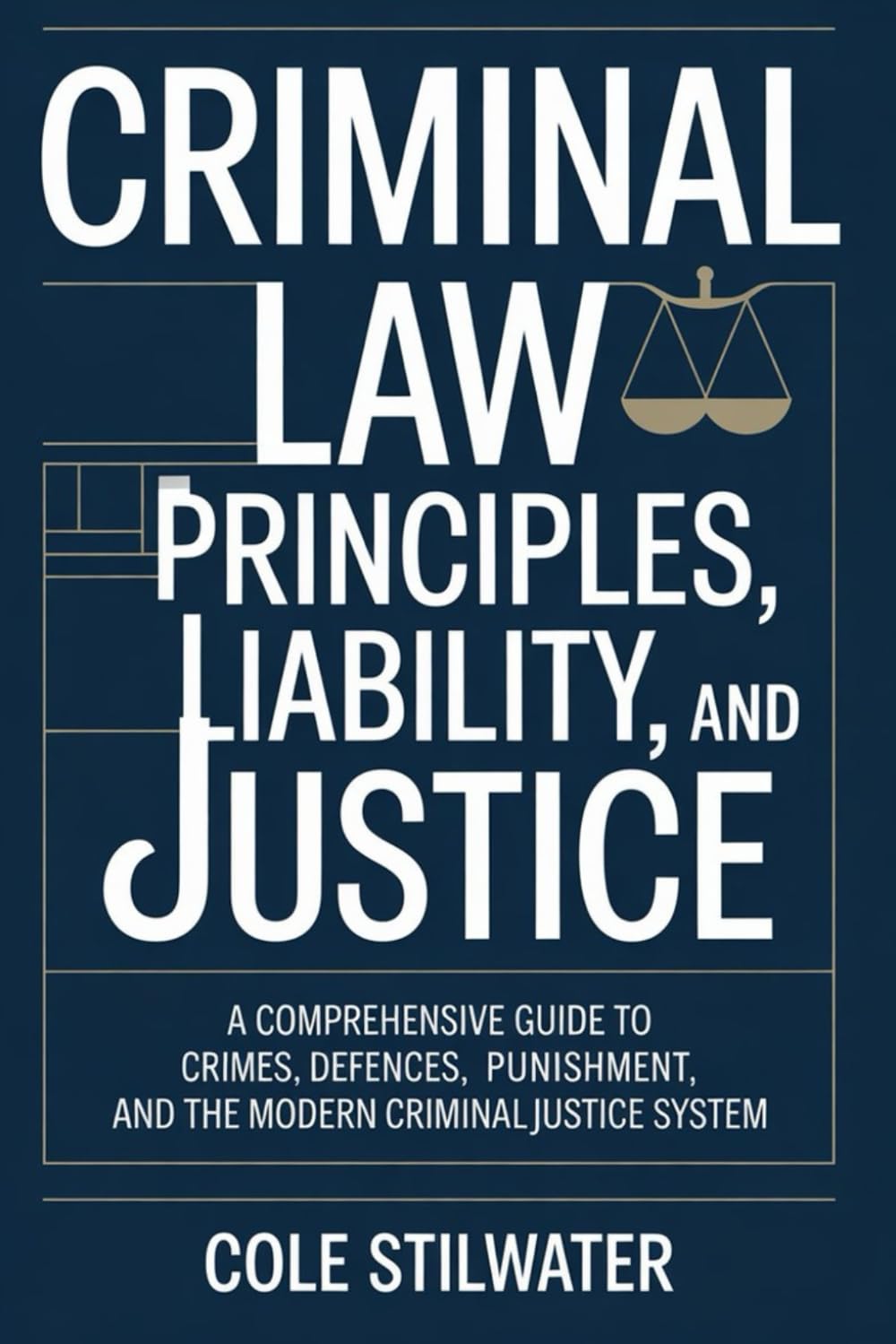 Criminal Law: Principles, Liability, and Justice: A Comprehensive Guide to Crimes, Defences, Punishment, and the Modern Criminal Justice System