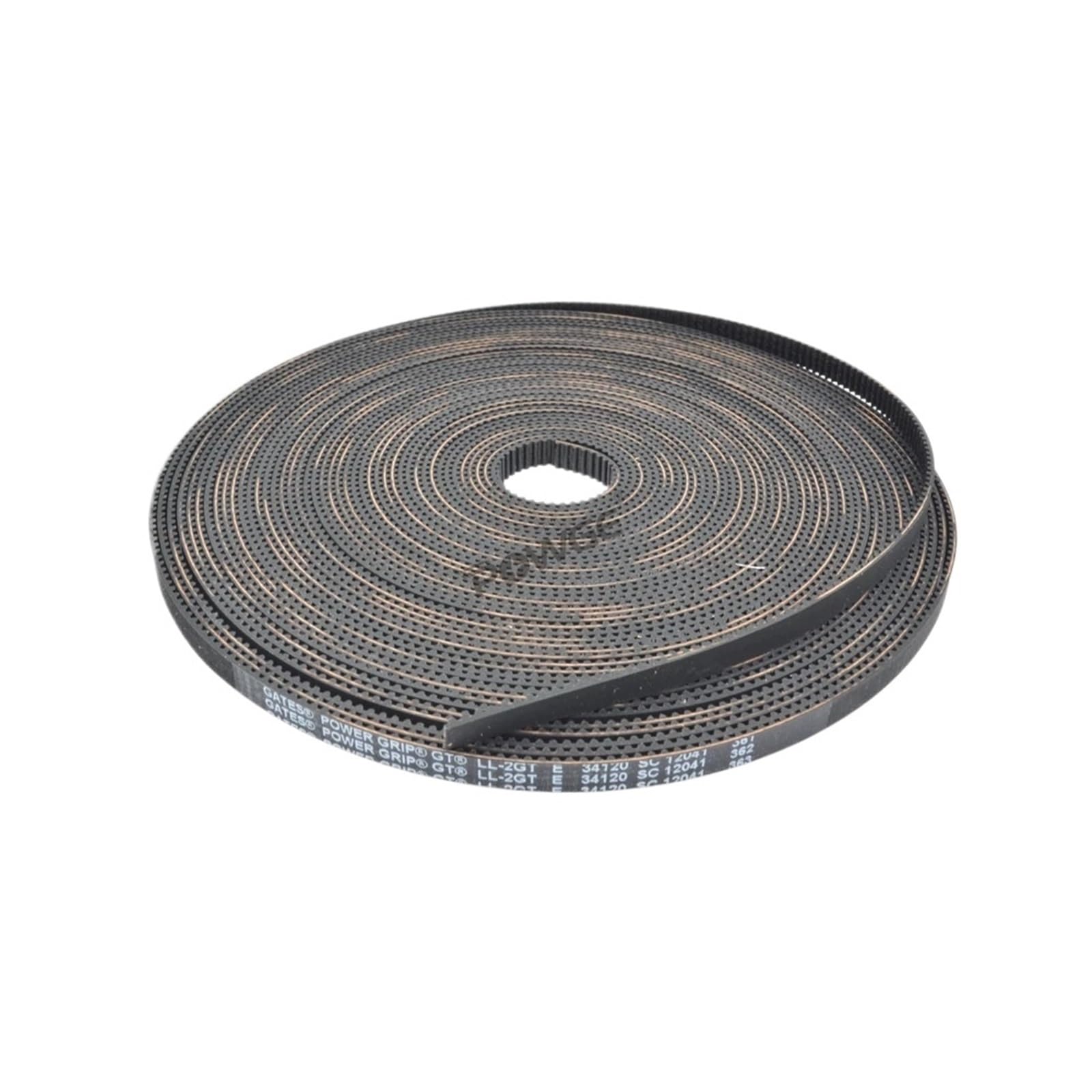 Courroie synchrone ouverte GT2 LL-2GT E EPDM résistant à la chaleur 5m - 3