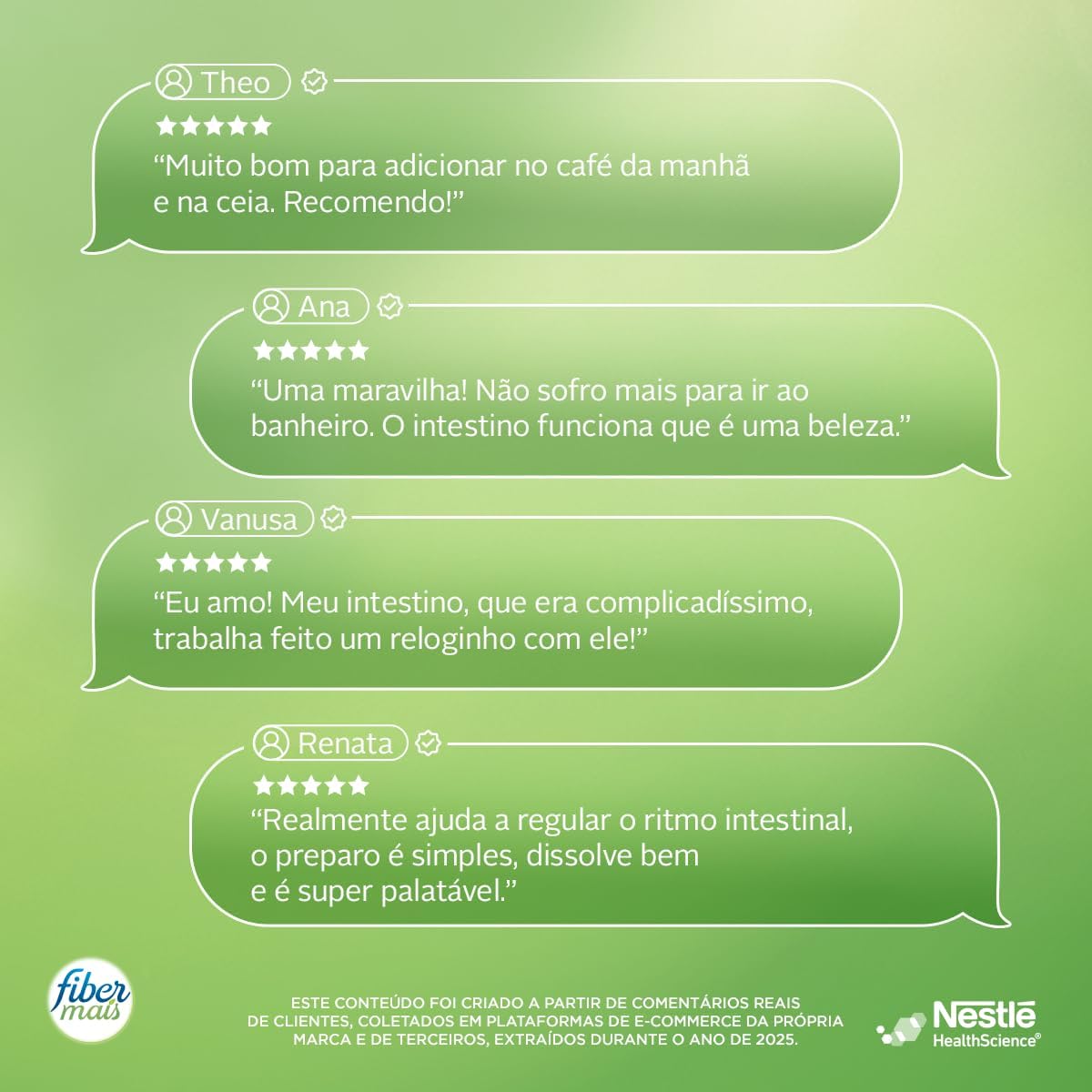 Regulador intestinal, Fiber mais, 260g