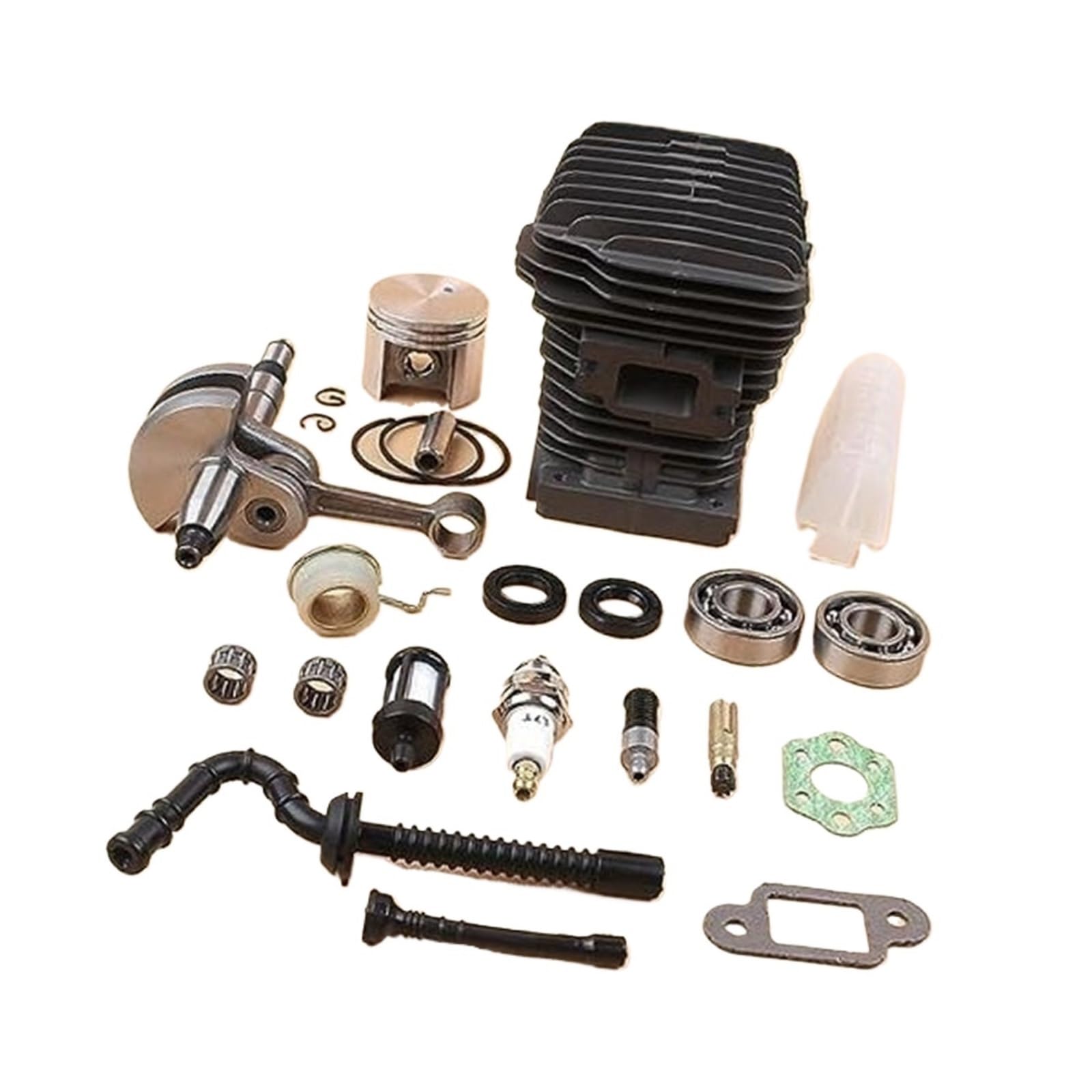 42.5mm tłok cylindra uszczelka łożyska wału korbowego zestaw pompy olejowej, dla STIHL, dla MS250 MS230 025 023 MS 250 230 części zamienne do pił łańcuchowych Uszczelka oleju silnikowego