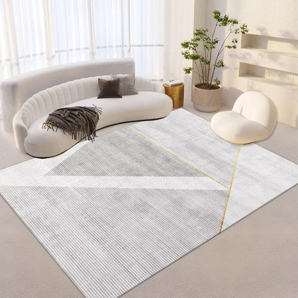 Tapis de decoration maison salon chambre flanelle style simple