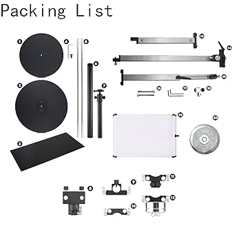 デジタル一眼 v360se V360SE 2 Axis 360° Spinning Camera Rig Video Rotating