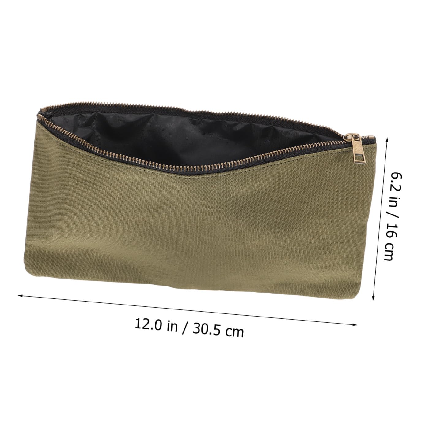 WOONEKY 3piezas Bolsa De Herramientas De Bolsa Pequeña Para Herramientas Cremallera Organizador Utilitaria Unidades De Talleres o Gabinetes
