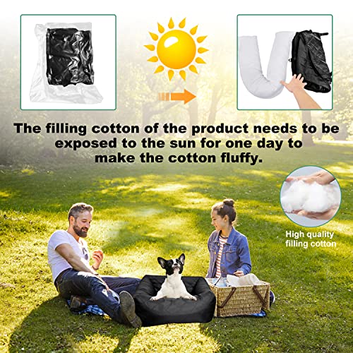 Mndrlin Dog Car Seat Cover Dog Car Bed Dog Booster Seat Dog Car Travel Safety With Safety Belt, The Seat Cover Can Be Disassembled For Easy Cleaning, Keeps Dog Travel Safe And Comfortable #TOP2