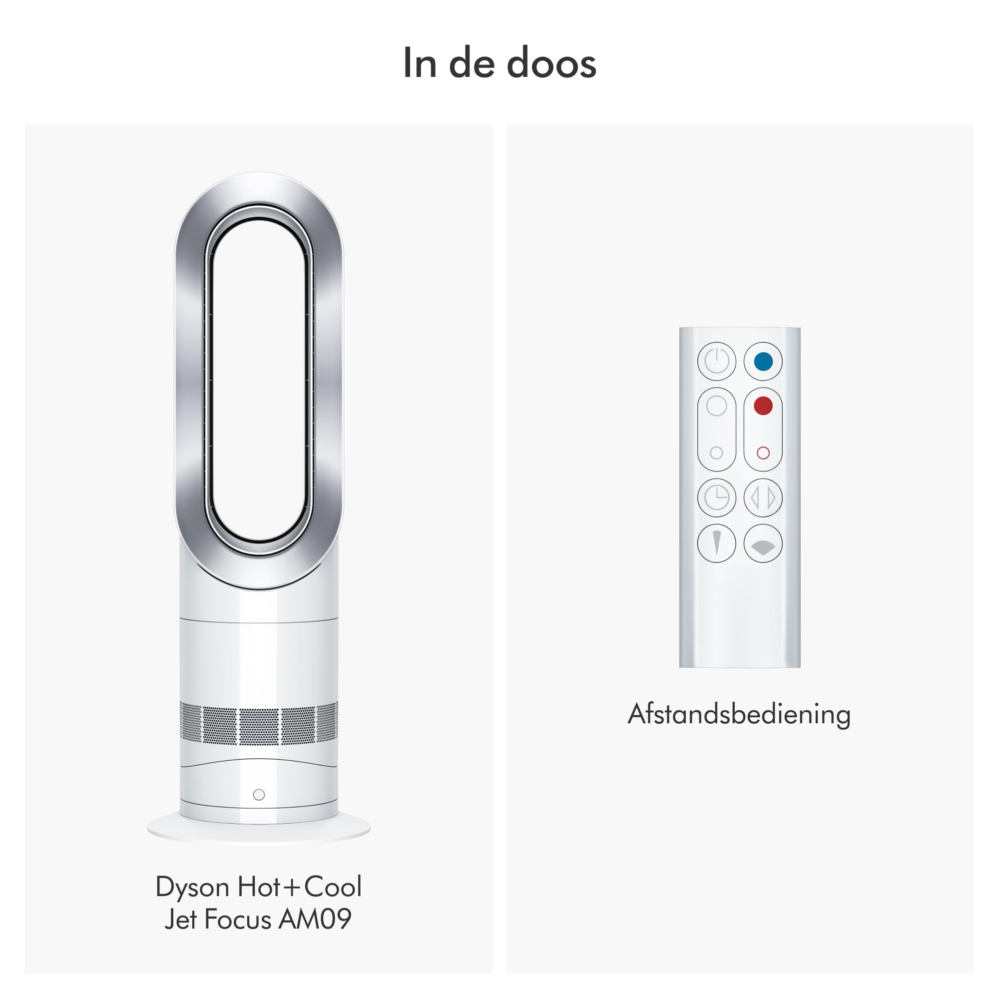Dyson Hot+Cool Jet Focus AM09 - High Performance Cooling Fan and