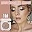 2Pcs Glitter Shimmer Sparkle Eyeshadow Palette Makeup For Older Women, Light Brown & Silver Glitter Shimmer Metallic Holographic Multichrome Cream Iridescent Single Monochrome Eye Shadow Makeup