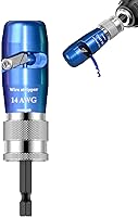 Vista 14 de Luckyway - Pelacables para taladro con herramienta profesional de pelado y torsión de cables, herramienta de torsión de cables para taladro