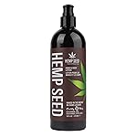 Hemp Seed Hand & Body Lotion, Naked in the Woods Scent - 16 oz. - Soothe Dry Skin - Argan Oil, Hemp Seed Oil - Light, Non-Greasy Formula - Vegan & Cruelty Free