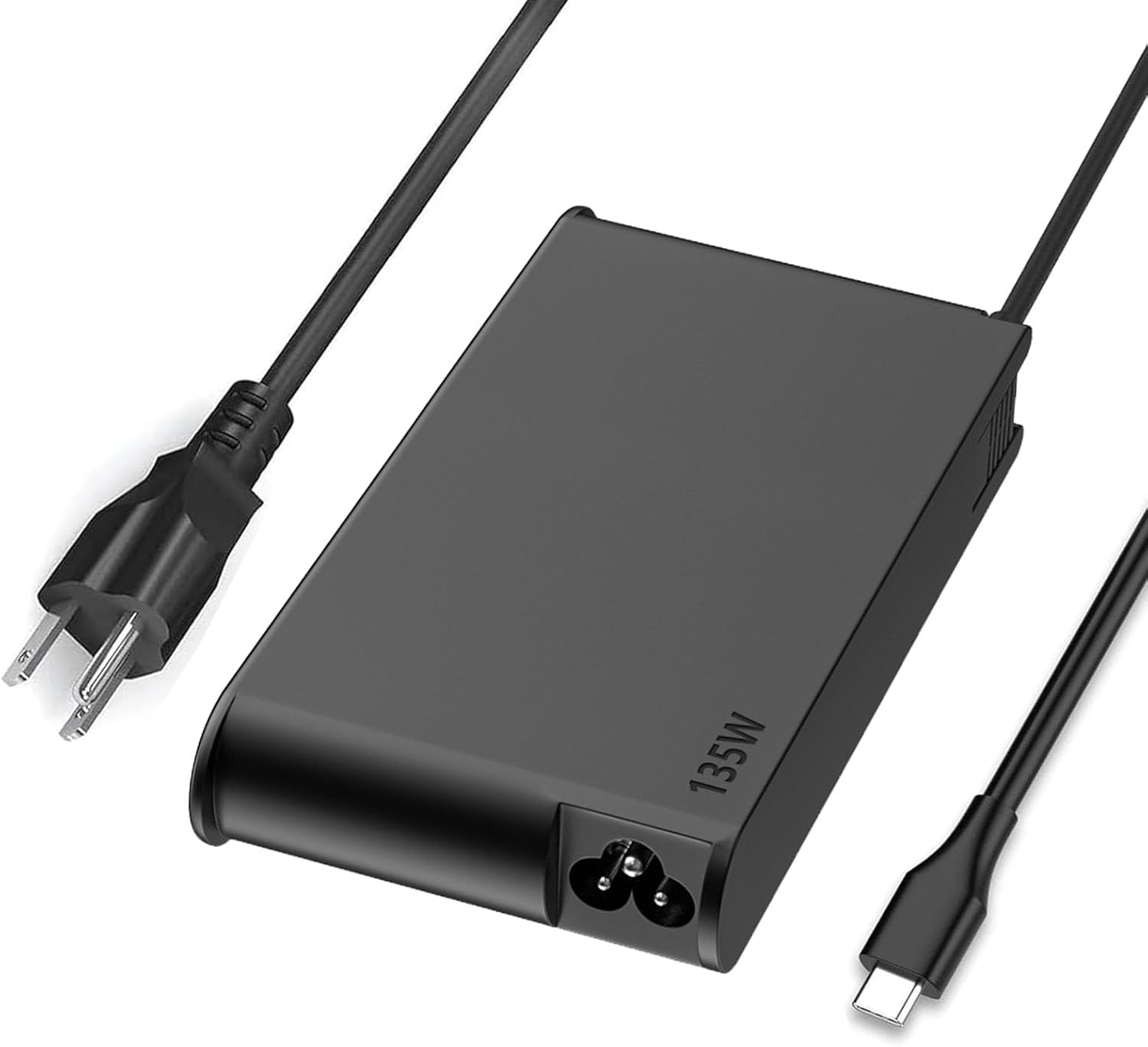 135W USB C Laptop Charger Compatible with Lenovo ThinkPad X1 Extreme Gen 1 2 3 4 5 T440 T440S T440P T470P W540 W54, Ideapad L340 Gaming 3, Ideapad Yoga Y50P Y50-70 Y50P-70Y Y50-80 Adapter Cord