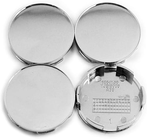 Juego de 4 tapas centrales de rueda de coche ABS cromadas de 2.283 in2.244 in para #44732-S50-N900