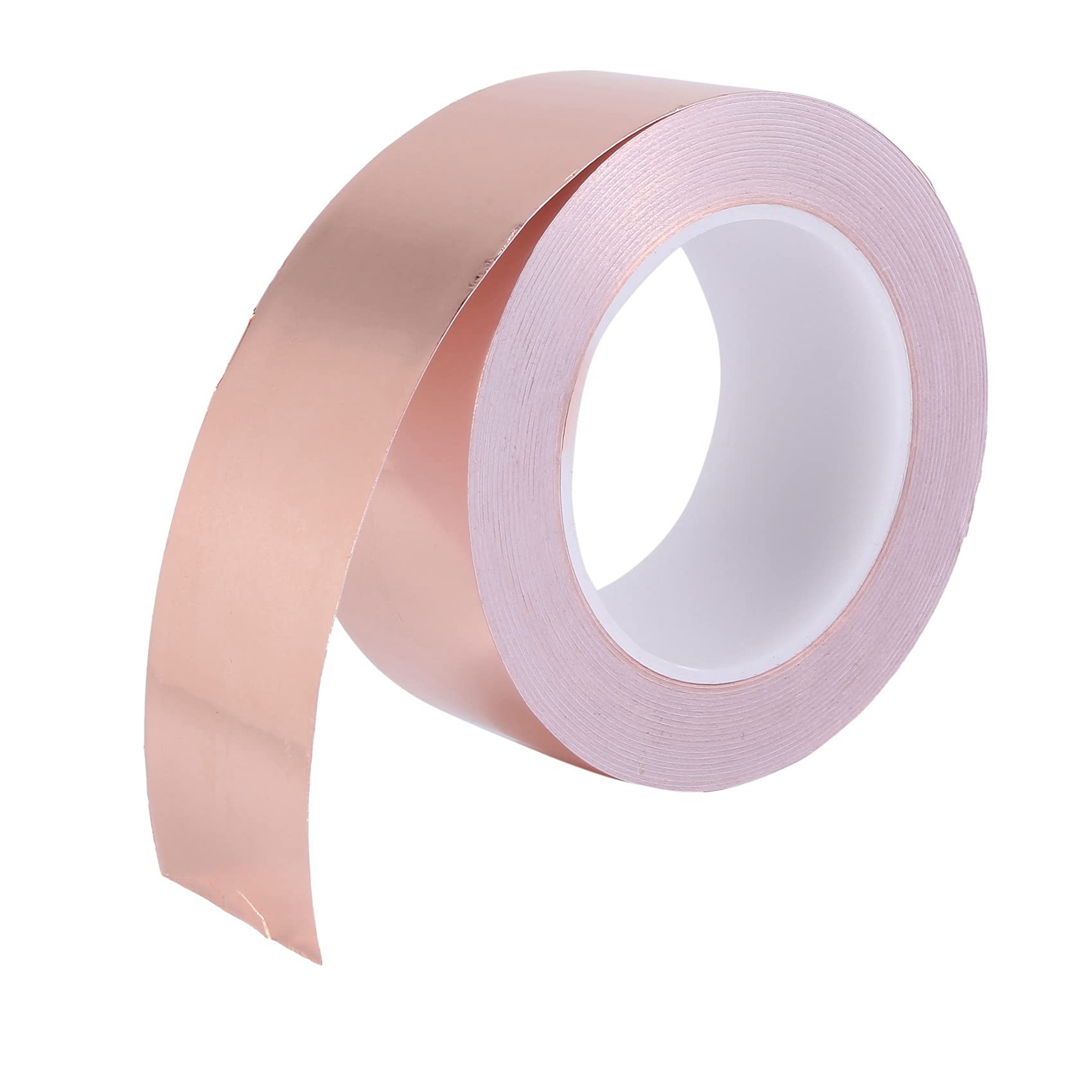 Jolsaawie Copper Foil Tape 50Mm X 30M For Shielding Conductive Adhesive For Electrical Repairs,Snail Barrier Tape Guitar