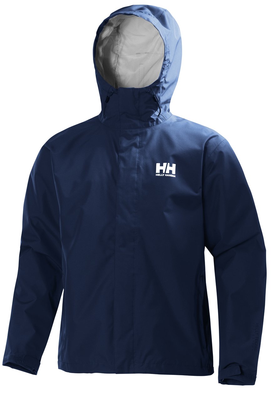 Eine Auswahl an Bekleidung und Schuhen von Helly Hansen