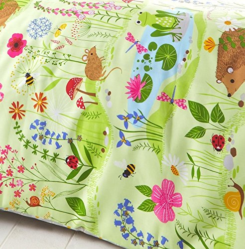 Supersoft Midnight Navy Blue 100% Organic Cotton Gauze Kids Twin Duvet Cover | Crate & Kids - View #2