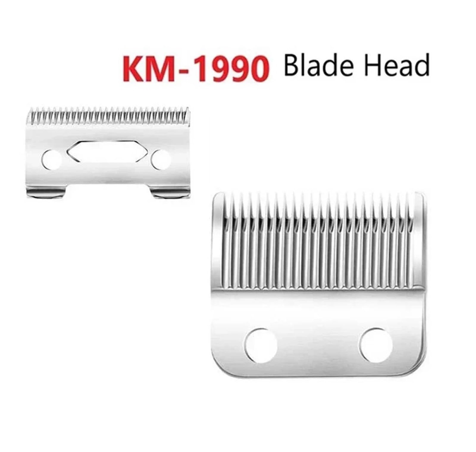 Ersatzklinge for Haarschneidemaschine, Kompatibel Mit Kemei, KM-1990, Trimmer, Rasierer, Haarschneidemaschine, Schneidemaschine(6PCS)