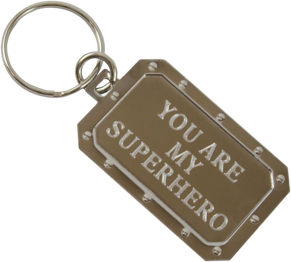 Personalized Engraved Stainless Steel Keychain โ Engrave Your Name Or Message