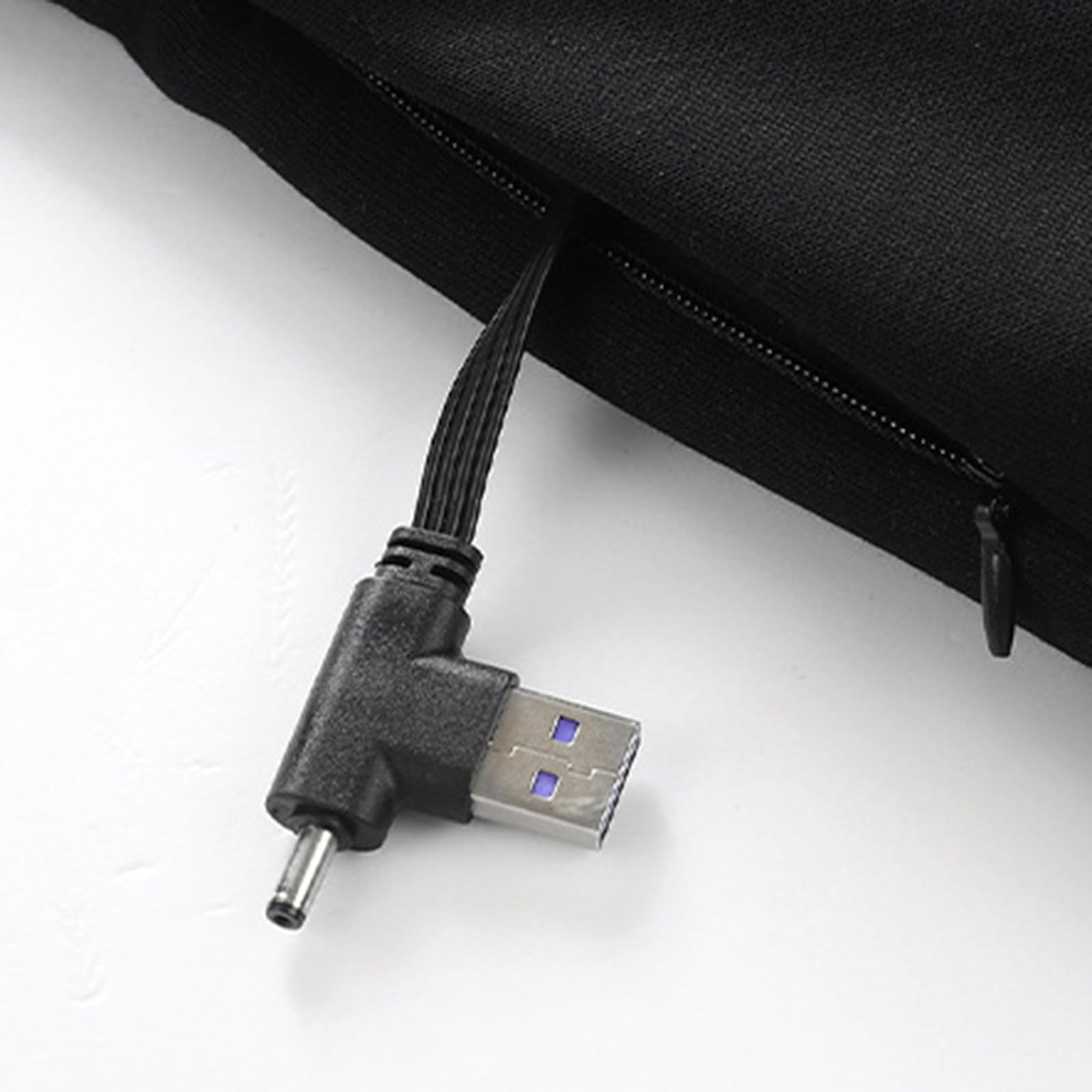 Conjunto de ropa interior térmica atlética cálida para correr, esquí, ciclismo, capa base calentada eléctrica USB, leggings de nieve, pantalones largos, calefacción eléctrica por USB