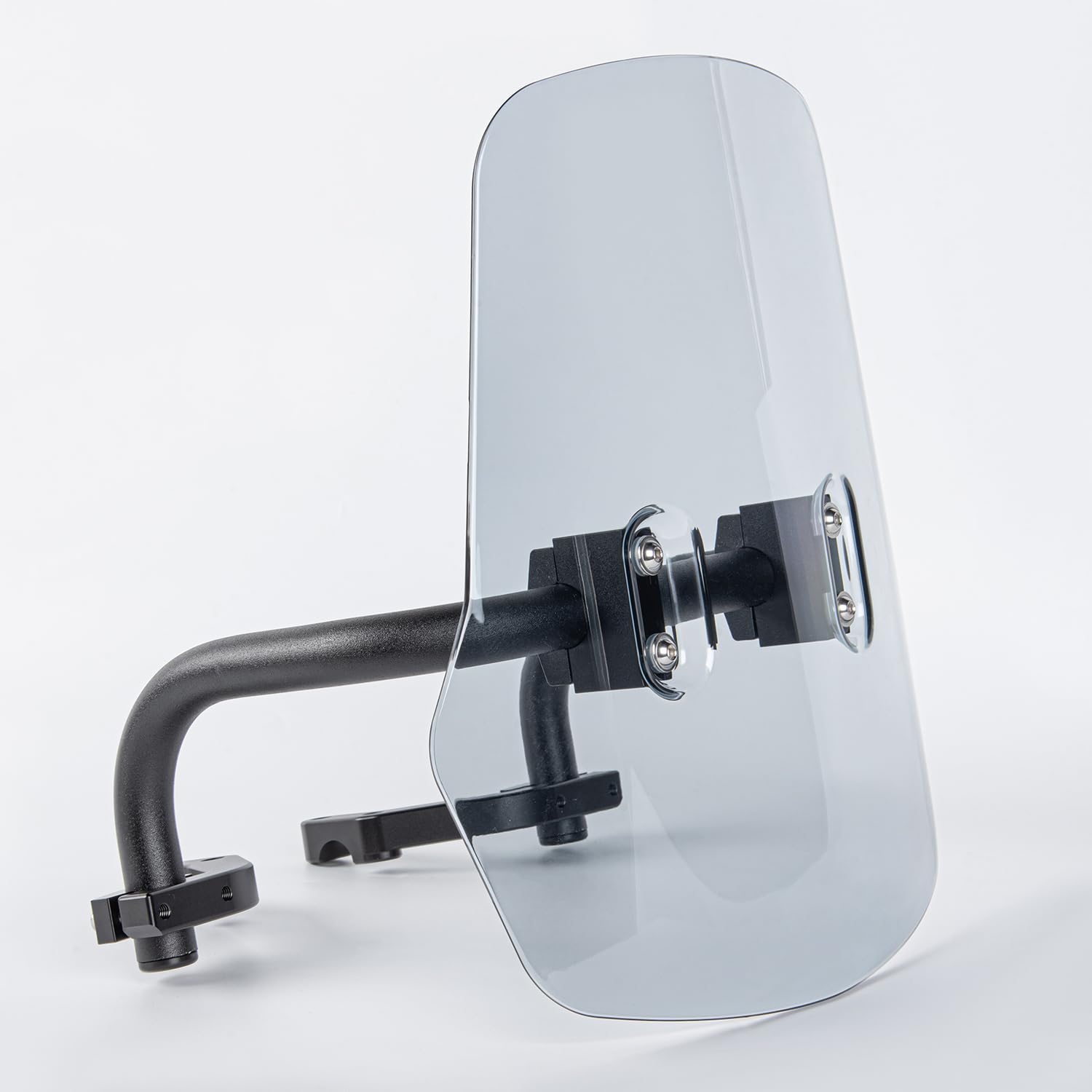 Parabrisas de Motocicleta Deflectores de Pantalla de Viento para Moto Compatible con CRF 250L CRF 250S 2013-2022 CRF 250M 2013-2017 CRF300L 2021-2023, Ahumado