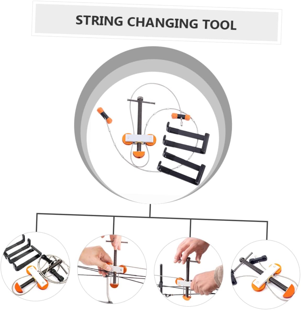 Bow String Serving Tool Archery String Changer Professional Bow Repairing Accessory