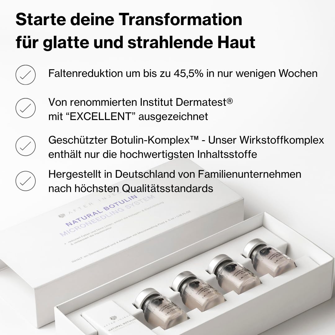 Micro Infusion System - Das Original Micro Needling Set - Micro Infusion Gesicht - Microinfusion Needling System - Micro-infusion - Ärztlich Bestätigte Wirksamkeit