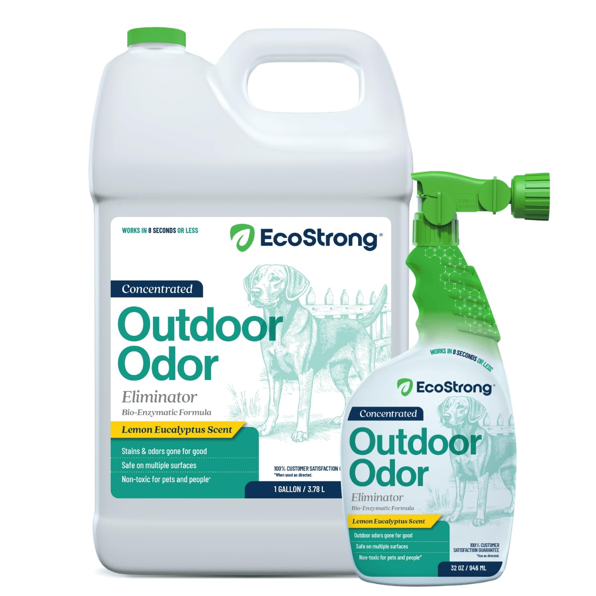 Amazon.com: Eco Strong Outdoor Odor Eliminator Outside Dog Urine