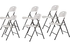 White Folding Chairs 6 Pack: Durable and Versatile Seating for Any Occasion