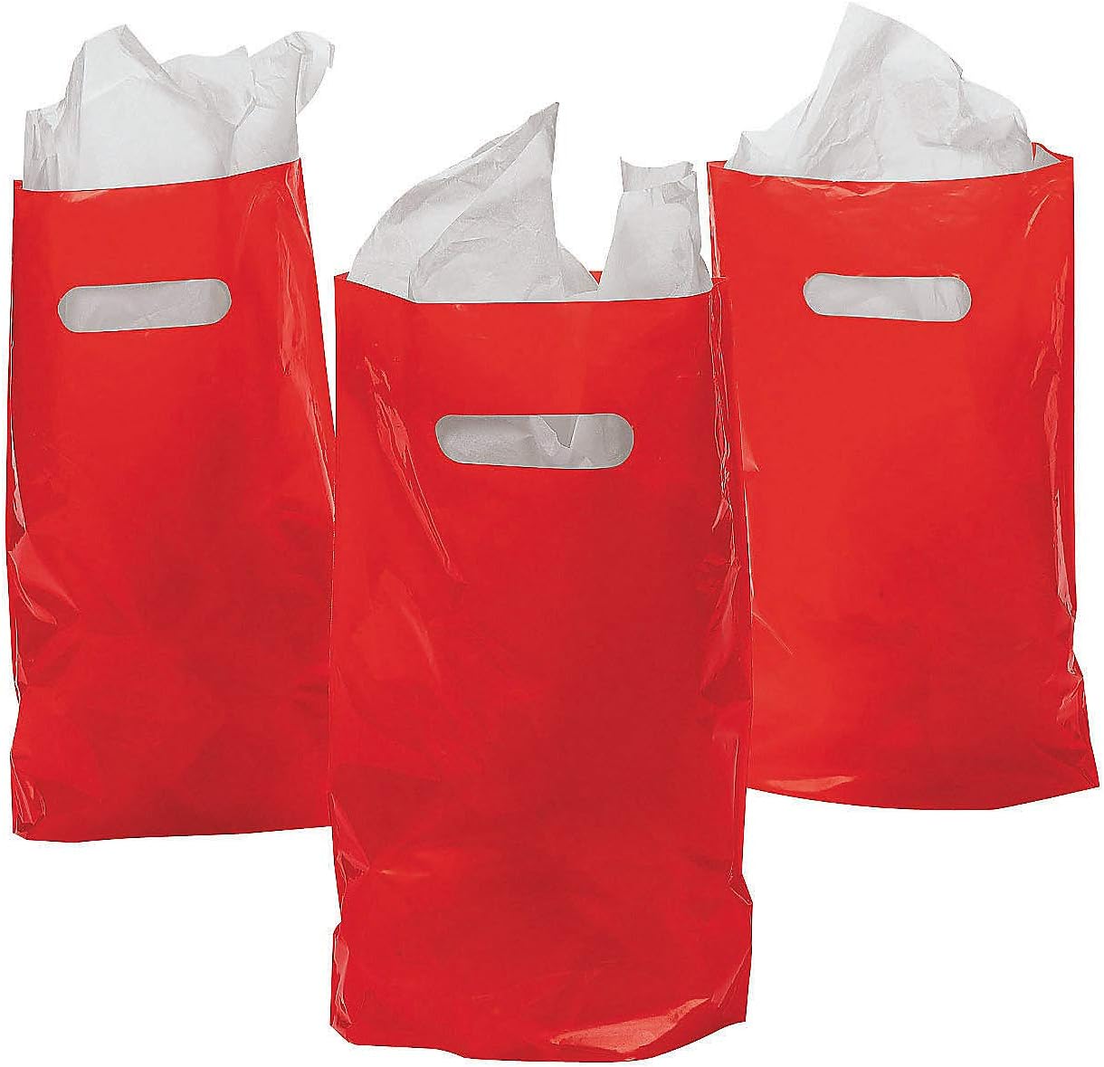 Red Plastic Bags (50pc 