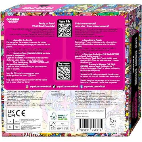 1000-Teile-Puzzle für Erwachsene - 223 Versteckte Geheimnisse – Ansicht 8