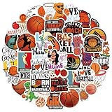 kolergam(店) 50枚バスケステッカーセットNBAバスケステッカーバスケの落書きシールおしゃれ防水ステッカーごほうびシールブランドステッカー人気DIYステッカー自転車ノートパソコンスノボスケートボード荷物スーツケースギター水筒スマホケースカーバイクヘルメットなど用, LQ-10102