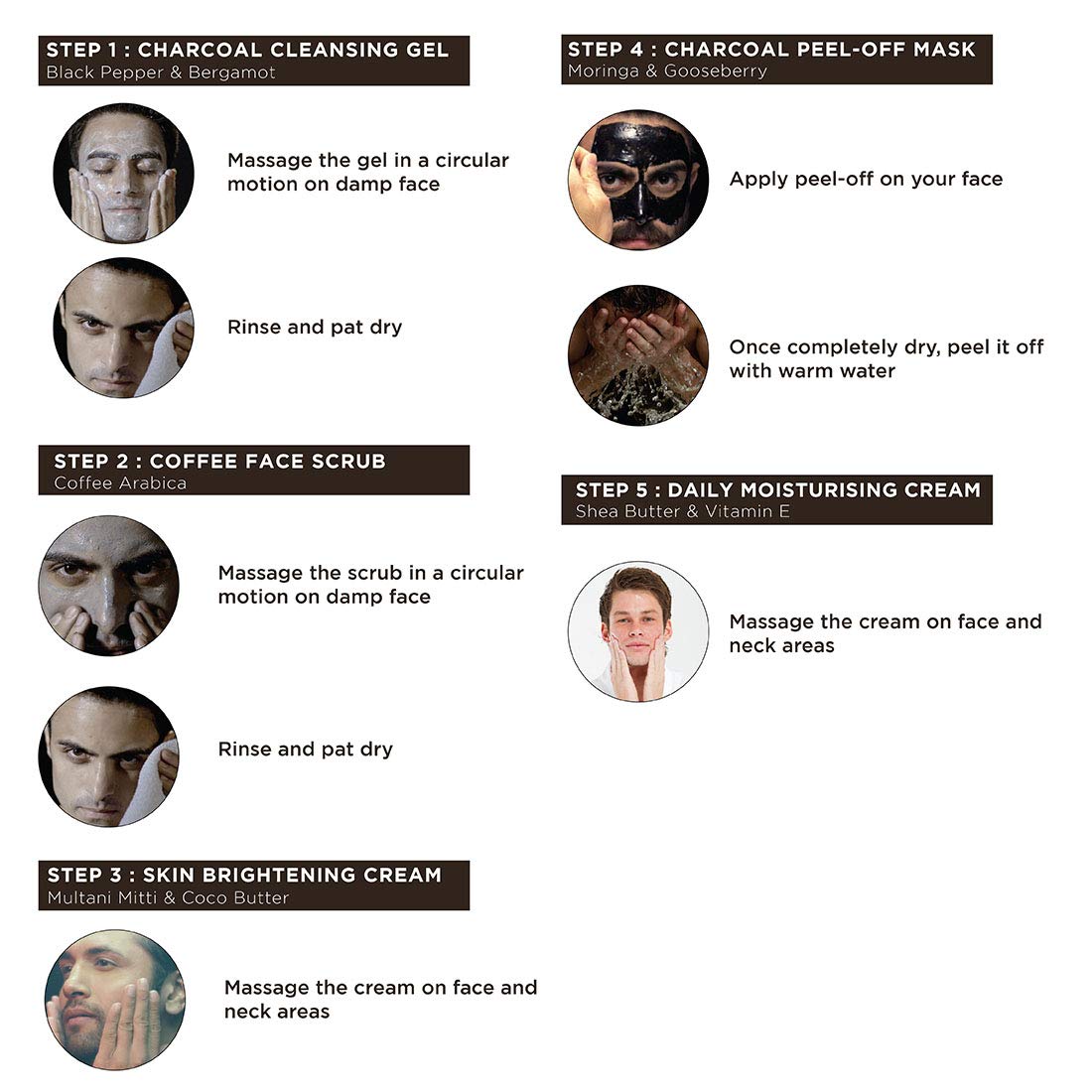 The Man Company DIY- Face Care Deep Cleanse (facial kit)