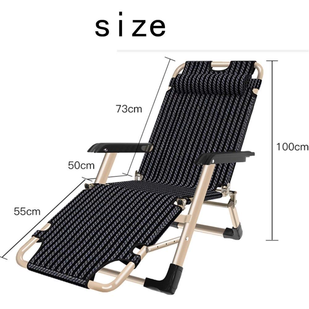 Krzesła składane Regulowany leżak Niebieski leżak do wypoczynku w pomieszczeniach Patio na plaży Basen Ogród Kemping Zewnętrzne kwadratowe nogi stalowe innovate