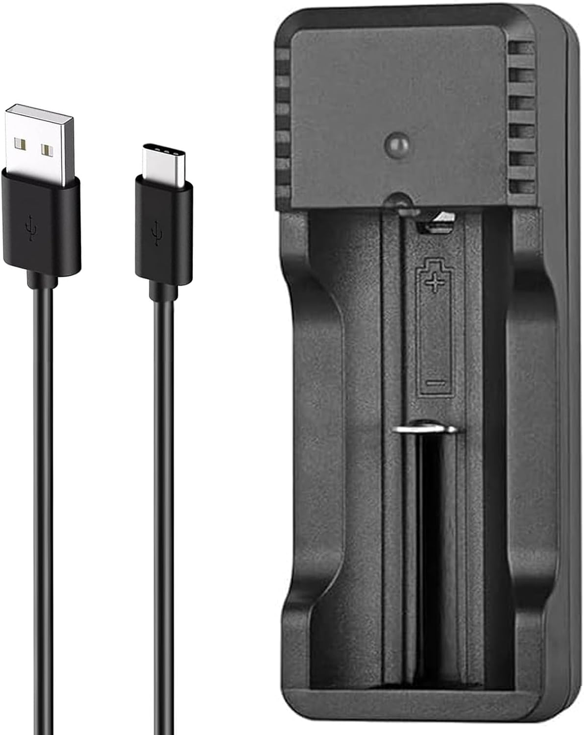 SAOPRKLER Flashlight Series USB-C Smart Power Bank, F2 Battery Charger for 26650, 21700, 18650, 16340, 14500, 10440 Batteries