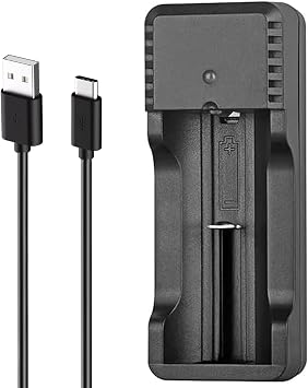 SAOPRKLER Flashlight Series 18650-26650 Battery Charger,F2 21700 Charger for Lithium Batteries18650,26650,20700,10440,14500,18500,17500,16340; Battery Charger Battery Not Included