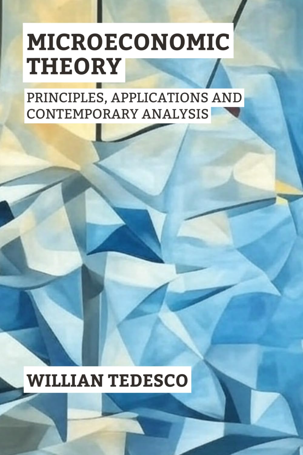Microeconomic Theory: Principles, Applications and Contemporary Analysis (Economic Foundations Series: Theory, History, and Applications)