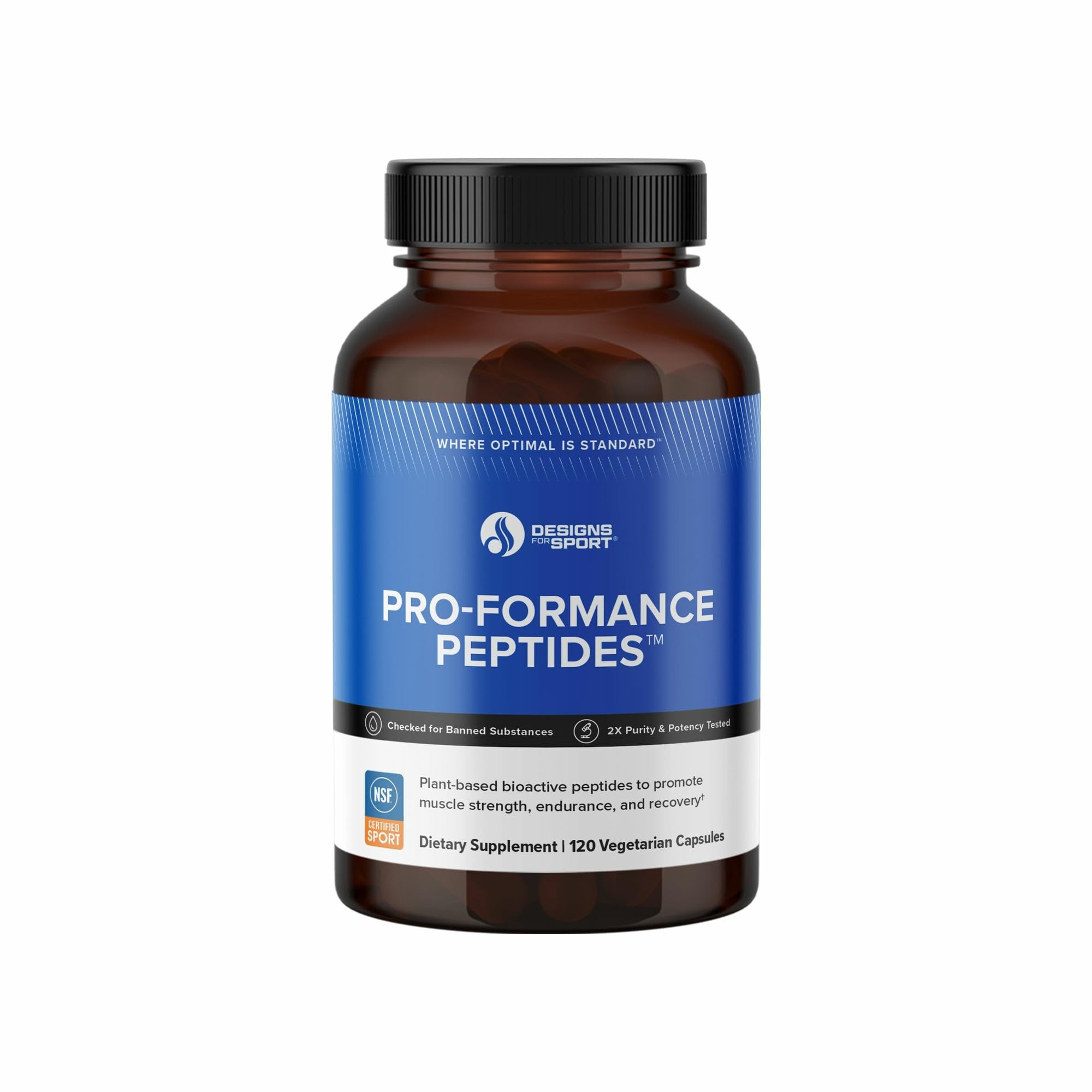 Designs for Sport Pro-Formance Peptides, 120 Capsules